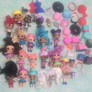 Colorful Lol Dolls Set